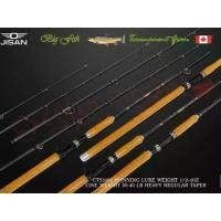 ราคา JISAN คันหน้าดิน BIG-FISH Tournament Game คัน Line Weight 20-40 LB เวทเหยื่อ 100-150 กรัม ทรง EKWSG สำหรับงานบ่อและอัดปลาบึก (1732486960188524027)