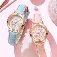 ราคา นาฬิกาควอทซ์ Hello Kitty Kuromi สำหรับเด็ก หน้าปัดกลม นาฬิกาข้อมือตัวชี้คลาสสิก สำหรับเด็กผู้หญิง นักเรียน หุ้มด้วยหนัง PU Jam Tangan Budak Perempuan (1731448466094917032)