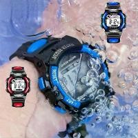 ราคา นาฬิกากันน้ำ, นักเรียน, นาฬิกาซิลิโคน, กันกระแทก, ดิจิตอล, สำหรับเด็ก, นาฬิกา, Jam Tangan Lelaki, ผู้ชายดิจิตอล (1730168518484986205)