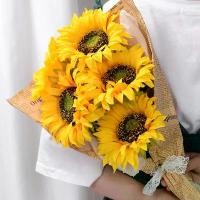 ราคา ดอกทานตะวันประดิษฐ์ สไตล์ยุโรป ดอกเดียว เหมาะสำหรับบ้าน โรงแรม และตกแต่งห้องนั่งเล่น ดอกทานตะวันปลาทูน่า ดอกไม้ปลอม dried sunflower (1731740316273313290)