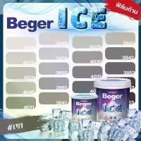 ราคา Beger ICE ไอซ์ สีเทา ด้าน ขนาด 3 ลิตร Beger ICE สีทาภายนอก และ สีทาภายใน กันร้อนเยี่ยม เบเยอร์ ไอซ์ (1732275024057566391)