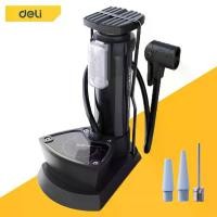 ราคา Deli ที่สูบลมจักรยาน สูบจักรยาน ที่สูบลมแบบขาเหยียบ อัพเกรดบารอมิเตอร์ ที่สูบลม ที่สูบลมมอเตอร์ไซค์ Air Pump สินค้าขายดี (1732479136109135474)