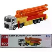 ราคา Long Tomica Takara Tomy No.127 Mitsubishi Fuso Super Great Concrete Pump Car โทมิก้า โทมี่ รถเหล็ก รถของเล่น (1731749251424552353)
