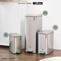 ราคา GUEENfsfsdhfkrrghkshangmao codee ที่ได้รับความนิยมมากที่สุด [พร้อมส่ง] DKW ถังขยะขาเหยียบสเตนเลส ฝาปิดเงียบ Soft Close 20,30,40,50ลิตร เก็บกลิ่น สแตนเลส (1732123727669331458)