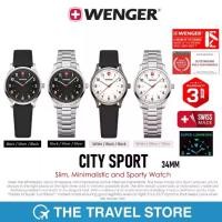 ราคา Wenger CITY SPORT 34mm Slim, Minimalistic and Sporty Watch นาฬิกา สวิสฯ (1731820840579204339)