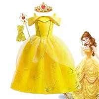 ราคา พร้อมส่ง ชุดเจ้าหญิงเบลล์ Belle beauty and the beast COD (1732494846363665609)