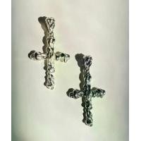 ราคา wavy cross จี้กางเขน​ สร้อยคอกางเขน​ handcrafted by minormood​ เงินแท้ 925 (1731728214950906178)