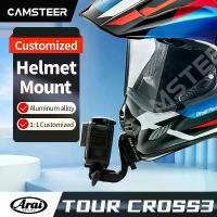 ราคา Arai Tour Cross 3 หมวกกันน็อคอลูมิเนียมแบบกำหนดเอง, ที่ยึดคางสำหรับ GoPro Hero 12, 11, 10, 9, Insta360 X4, X3, AcePro, กล้อง DJI Action3 4 (1730849111613606401)
