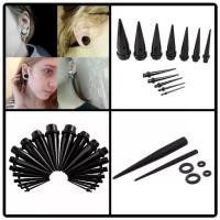 ราคา taper ตัวขยาย แท่งขยายหู จิวหูตาไก่ จิวตาไก่ จิวระเบิด จิวปากแตร พลาสติก อคริลิค ( acrylic ) มีขนาด 2มิล-30มิล (1732292858445399581)