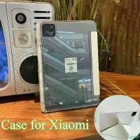 ราคา ujio99 สินค้าแนะนำ For Xiaomi Y-shaped Acrylic Case mi pad 6/6 Pro pad 7 Mi 7 พับได้ หลังใส กันกระแทก เคส Redmi pad se11นิ้ว. (1732390901939733883)
