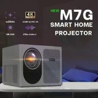 ราคา โปรเจคเตอร์ M7G สมาร์ทโฮม 4K Ultra HD 1080P รองรับ WiFi ลำโพงในตัว ระบบ Autofocus ความสว่าง 500 ANSI ใช้ได้กับ HDMI AV USB 3.5 มม. - Bluetooth (1729880796149549198)