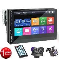 ราคา เครื่องเล่นมัลติมีเดีย วิทยุติดรถยนต์ 1 Din 7 นิ้ว บลูทูธ USB/AUX/TF Mirrorlink พร้อมหน้าจอสัมผัส (1732191237725848760)