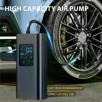 ราคา เครื่องเติมลมยางไร้สายแบบพกพา พร้อมจอแสดงผลดิจิตอล ปั๊มคอมเพรสเซอร์แอร์ไฟฟ้า ทรงพลัง สำหรับรถยนต์ จักรยาน รถจักรยานยนต์ และอุปกรณ์กีฬา ชาร์จ USB-C เหมาะสำหรับเติมลมอย่างรวดเร็ว s (1732494313526822209)