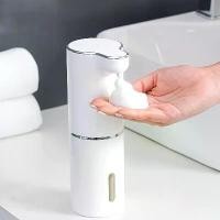 ราคา เครื่องจ่ายสบู่อัตโนมัติ 1 ชิ้น ความจุ 380ml / 13.5Oz เซ็นเซอร์แบบไม่สัมผัส เครื่องจ่ายสบู่โฟม การชาร์จ USB แฮนด์ฟรี เครื่องจ่ายสบู่โฟมเหลวอัตโนมัติ เหมาะสำหรับห้องน้ำและห้องครัว (1732125009171417028)