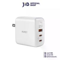 ราคา ADAPTER CHARGER (อะแดปเตอร์) AUKEY ADAPTER WALL CHARGER OMNIA II MIX 65W 3PORTS (PA-B6T WH) WHITE (1729703306200124028)