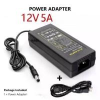 ราคา [เก็บเงินปลายทาง] อะแดปเตอร์ แปลงไฟ อย่างดี (Adapter) 12V 5A หม้อแปลง สำหรับกล้องวงจรปิดหรืออุปกรณ์อิเล็กทรอนิกส์ สายยาว90cm ทนทาน จ่ายไฟสเถียร แอมป์เต็ม100% (1731343671461709199)