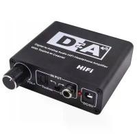 ราคา แนะนำ Optical Toslink SPDIF Coax Digital to Analog Audio Converter Adapter RCA R/L+สายusb (1732208196188341652)