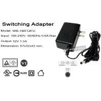 ราคา AC Adapter Power DC 12V 1.5A (1500 mA) 18W อะแดปเตอร์ไฟฟ้า Wall Charger (A) APD Brand ขายดี (1732253782808364862)
