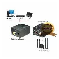 ราคา Optical Toslink SPDIF Coax Digital to Analog Audio Converter Adapter RCA R/L+สายoptical 1ม* บล็อกบัสเตอร์ (1731826722312455372)