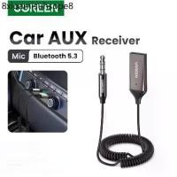 ราคา ❧UGREEN Bluetooth Car Receiver Aux with Mic (70601), Bluetooth 5.3 Adapter Car kits❆ (1731452831472977315)