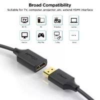 ราคา ตัวขยายสายเคเบิลส่วนขยาย HDMI, QGeeM, อะแดปเตอร์ HDMI 2.0, สำหรับ Xiaomi Xbox Series X, PS5, PS4, กล่องทีวี, แล็ปท็อป, สายเคเบิลแยก HDMI, 4K (1731217727233361371)