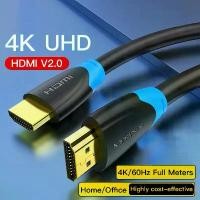 ราคา สินค้าดี Vention สาย HDMI 2.0 3D 4k Splitter สาย HDMI สําหรับโปรเจคเตอร์ PS4 Xbox 360 PS3 PS4: 0.5m (1732436799180343069)
