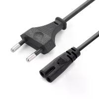 ราคา สายไฟ EU ยาว 1.5 ม. 2 พิน IEC320 C7 สายต่อไฟ สำหรับอะแดปเตอร์แล็ปท็อป Dell, ที่ชาร์จกล้อง Canon, เครื่องพิมพ์ Epson, ลำโพงวิทยุ, PS4 XBOX One S (1732307509738243819)