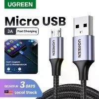 ราคา สาย micro USB, Ugreen, 18W, ไนลอนถัก, ชาร์จเร็ว, สาย QC 3.0, USB เป็น Micro USB 2.0, เหมาะสำหรับ Samsung, Huawei, Xiaomi, LG, Nexus, Nokia, โทรศัพท์ Android, PS4, Xbox One, สายคว (1731508734827203516)