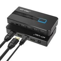 ราคา MT-ViKI MT-KH2 HDMI KVM Switch 2 Port support 4K@30Hz ขายดี (1731321747224757342)