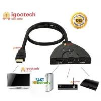ราคา igootech HDMI Switch IN 3 OUT 1 Port ตัวแยก HDMI 3 ทาง พร้อมสาย HDMI (1729592993767524644)