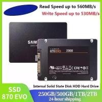 ราคา SSD 870 EVO ภายในสดิสก์โซลิดสเตต, สำหรับ SAMSUNG, ฮาร์ดไดรฟ์ SATA3 2.5 นิ้ว, เหมาะสำหรับแล็ปท็อปและเดสก์ท็อป, มีให้เลือก 1TB, 2TB, 250GB, 500GB, PC MLC disco duro (1732397960674378870)