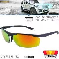 ราคา Polarized แว่นกันแดด แฟชั่น รุ่น 22824 C-2 สีดำเลนส์ปรอททอง แว่นตา ทรงสปอร์ต วัสดุ PC ( เลนส์โพลาไรซ์ ) ตา กัน แดด uv400 (1732367063486662633)