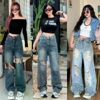 ราคา กางเกงยีนส์ทรงเซอร์แต่งขาดเฟดvintage กางเกงยีนส์ขายาวผู้ชาย กางเกงยีนส์ขาสั้นผู้ชาย (1732345307668120932)