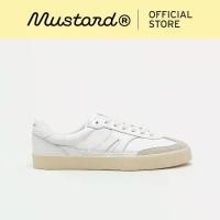 ราคา Mustard Victor - Retro White | รองเท้าหนัง (1732282121837774546)