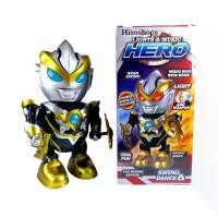 ราคา LIGHTS & MUSIC HERO มาร์คไรเดอร์เต้นได้ ตุ๊กตาหุ่นยนต์เต้น ซุปเปอร์ฮีโร่เต้น มีเสียง มีไฟ เทห์มากๆ ใหม่ล่าสุด (1732251421086549196)