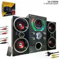 ราคา [พร้อมส่ง] MUSIC D.J. ลำโพงซัพวูฟเฟอร์ Blue tooth /USB/FM รุ่น SA-2100W M-M9100A M-M9100B M-M9100C SA-1200 SA-1200T (1731252916637435667)