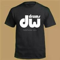 ราคา เสื้อยืดผู้ชาย แบรนด์ Dw Drum Music โลโก้ เสื้อยืดฤดูร้อน เสื้อยืดขายส่ง (1732280257352993333)