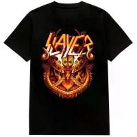 ราคา เสื้อยืดวงดนตรี SLAYER Band Music Merchandise 24s วัสดุ เสื้อยืดเรียบง่ายและอเนกประสงค์ เสื้อยืดลำลองและเสื้อยืดลำลอง (1731686533911905320)