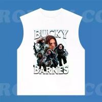 ราคา เสื้อกล้าม เสื้อยืดวินเทจ BUCKY BARNES SINGLET วงดนตรีโลหะ ROCK MUSIC เสื้อยืด VINTAGE BOOTLEG GRUNGE สีขาว S-3XL (1732260912829531427)