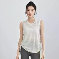 ราคา ชุดวอร์มผู้หญิง ทรงหลวม แขนสั้นและแขนกว้าง เหมาะสำหรับโยคะและฤดูร้อน เสื้อชีฟองแห้งเร็ว เสื้อกล้ามออกกำลังกาย sport bra เสื้อ ลิเวอร์พูล เกรด player แชมป์ volleyball shorts (1732262987166025299)