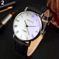 ราคา นาฬิกาข้อมือธุรกิจ, สำหรับผู้ชาย, เลขโรมัน, Blu-Ray, สายหนังเทียม, การเคลื่อนไหวควอทซ์, การแสดงอะนาล็อก, 0315 (1732096411738082099)