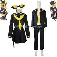 ราคา Kagamine cos, VOCALOID Crypton Future Media, Kagamine Rin และ Kagamine Len, อะนิเมะหญิง JK เครื่องแบบ, ฮาโลวีนที่สมบูรณ์แบบกู้คืน, คอสเพลย์ (1731478295868638552)