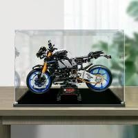 ราคา สินค้าขายดี กล่องอะคริลิคใส กล่องเลโก้ ตู้โมเดล storage box กล่องใส่เลโก้ 42159 Yamaha มอเตอร์ไซค์ (1731393757275850347)