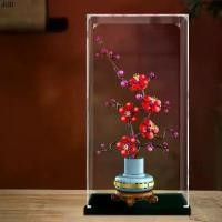 ราคา เยี่ยมไปเลยส่งฟรี กล่องอะคริลิคใส กล่องเลโก้ ตู้โมเดล กล่องโชว์โมเดล storage box กล่องใส่เลโก้ 10369 Ao Bone Plum Blossom (1731423303506036465)