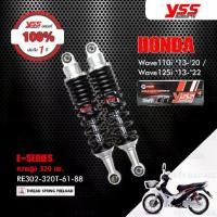 ราคา YSS โช๊คแก๊ส E-SERIES อัพเกรด Honda Wave110i ‘13-'20 / Wave125i ‘13-’22【 RE302-320T-61-88 】 โช๊คคู่ สปริงดำ (1732399836661909146)