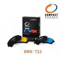 ราคา Compact Nano ผ้าเบรคหน้า NISSAN (ALMERA 1.2 ปี 2011-2013), (อัลเมร่า S, E, ES, V, VL 2014 -ON) DNX-723 จัดส่งที่รวดเร็ว (1732352570260031261)
