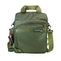 ราคา [จัดส่งทันที] Chinatown Leather กระเป๋าสะพายผ้าสีดำ volunteer ขนาด ipad (1732376523474961677)