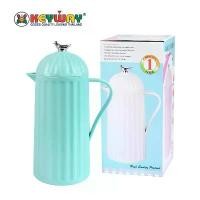 ราคา กระติกน้ำร้อนสูญญากาศไส้ปรอทแก้ว ( 1000 ml ) Vacuum Jug Keep Beverages Hot : HY0410A (1732088451852764250)