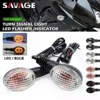 ราคา แฟลช LED สัญญาณเลี้ยว, สำหรับ KAWASAKI NINJA 250R, วัลแคน S 650, D-TRACKER, KLX 125, 150, 230, 250, 300, รถจักรยานยนต์, เลนส์ไฟกระพริบ (1732259050487317789)