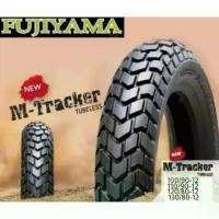 ราคา ยางนอกมอเตอร์ไซค์ Fujiyama M-Tracker กึ่งวิบาก ขอบ12 Tubeless (1731767479086778377)
